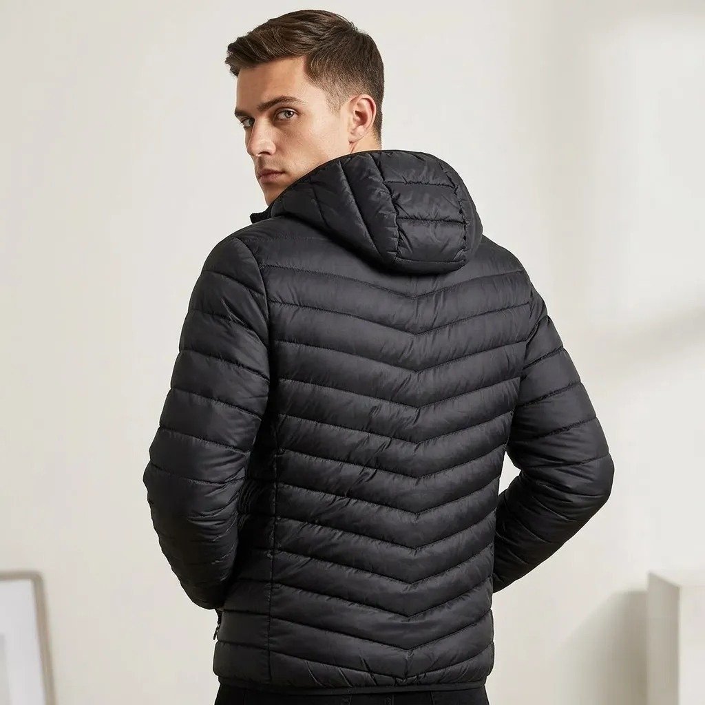 Jaqueta Puffer Bobojaco Impermeável Inverno Unissex Frio