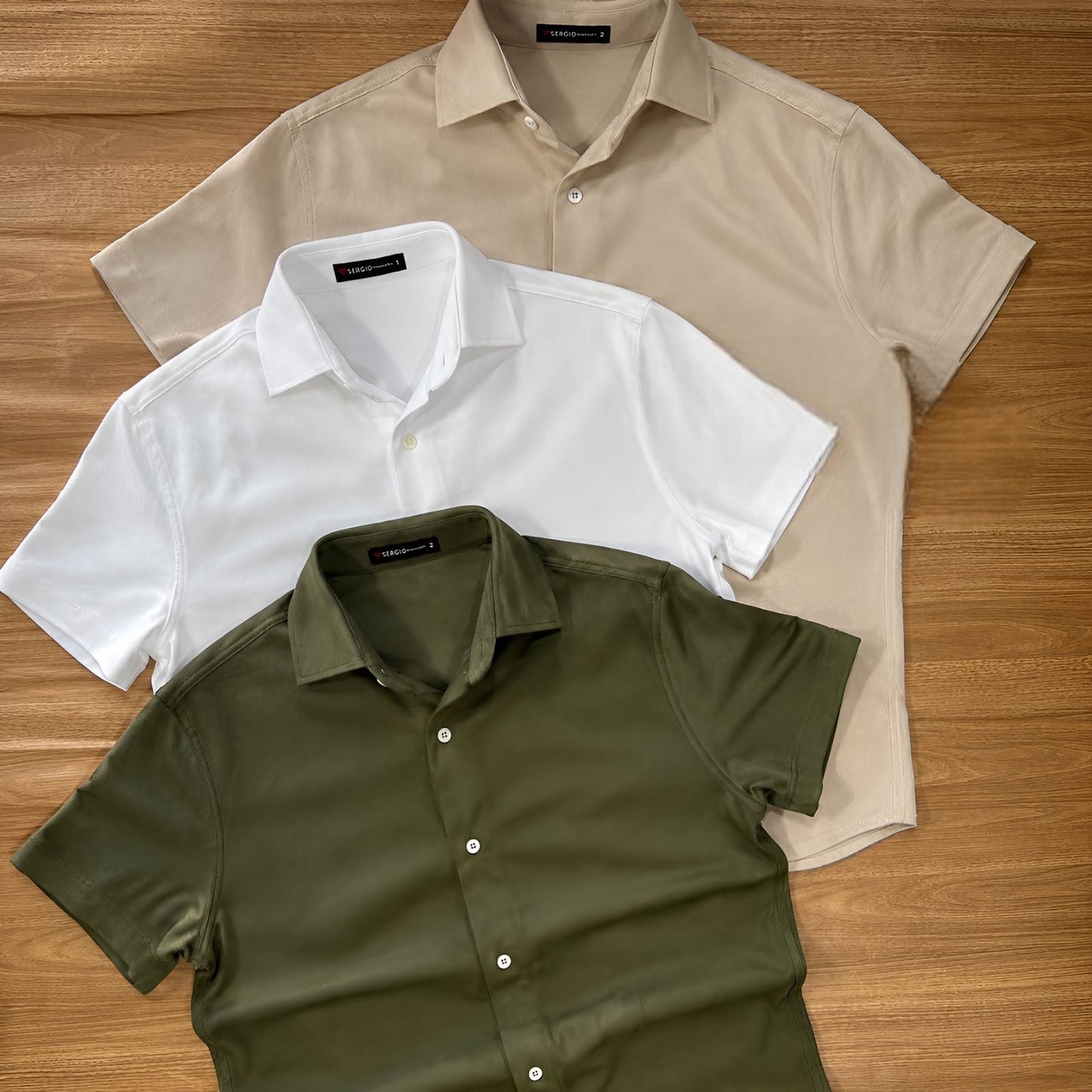 Camisa Social Gola Italiana
