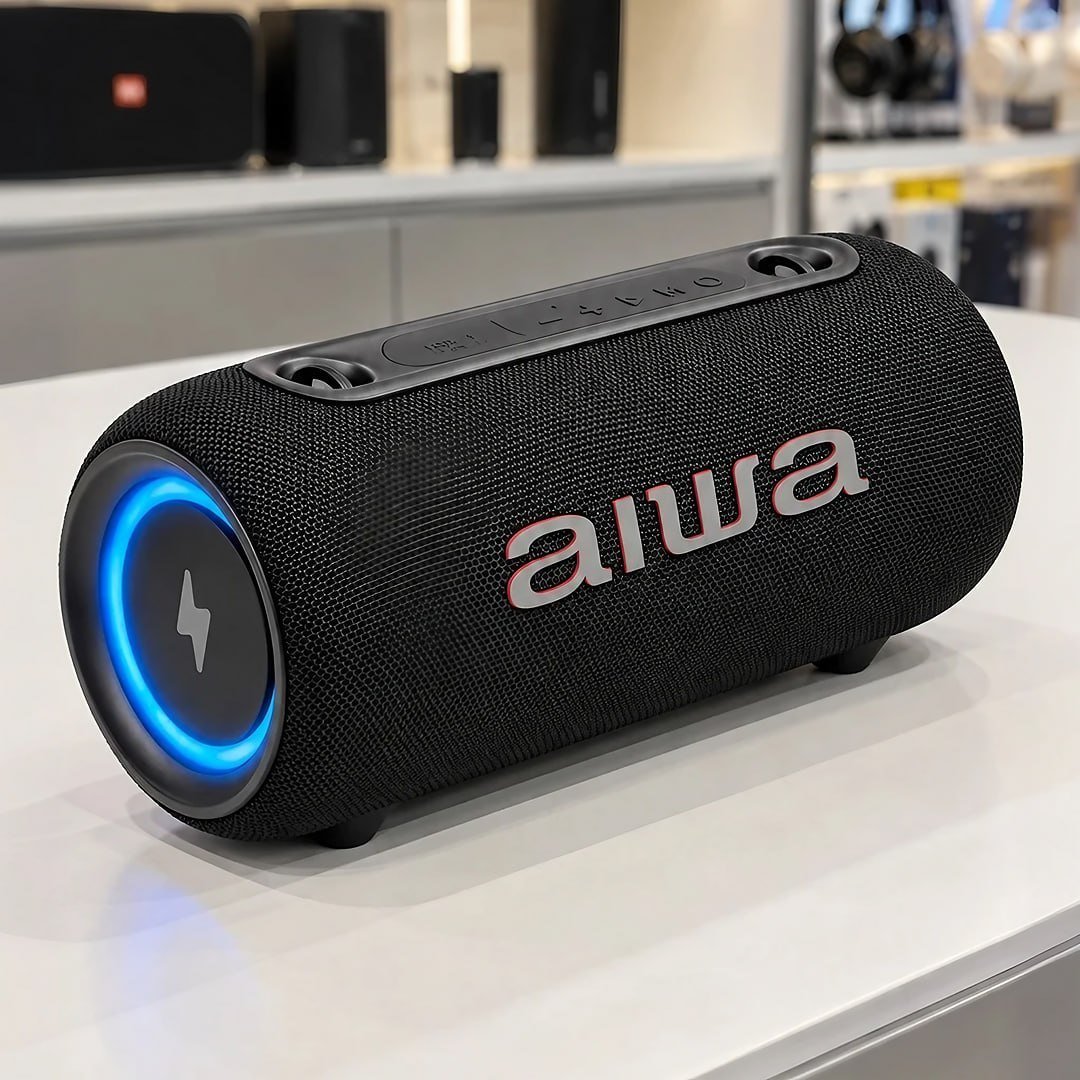 Caixa de Som Aiwa AWS-SP-04-LB Bluetooth Portátil 40W USB - Preto