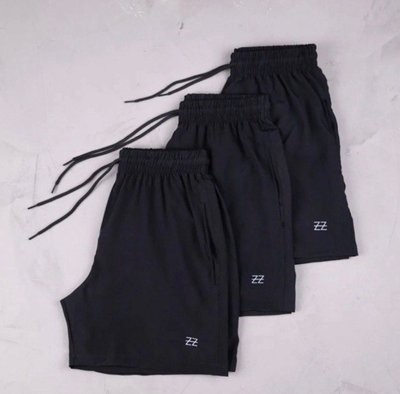 Kit 3 Bermudas Masculinas Academia Treino Praia Verão Fit (P ao GG)