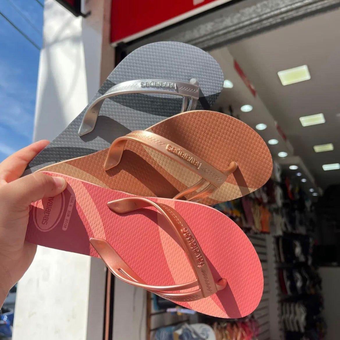 Chinelo Havaianas Elegance Print Feminino
