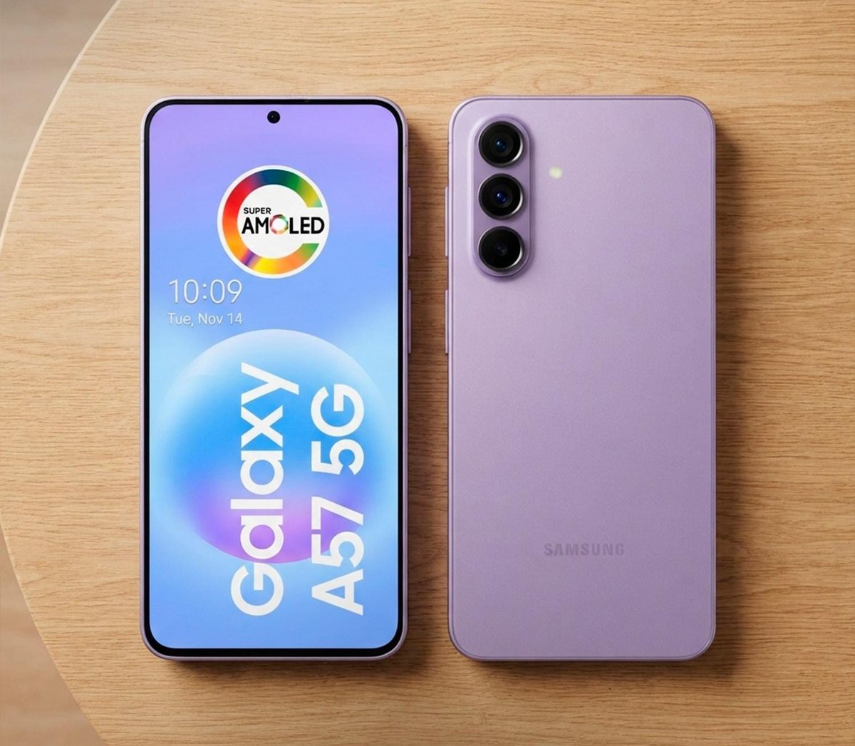 Celular Samsung Galaxy A57 5G 128GB, 8GB RAM, Câmera 50MP, IP68, Super AMOLED 6.7", Recursos AI ​