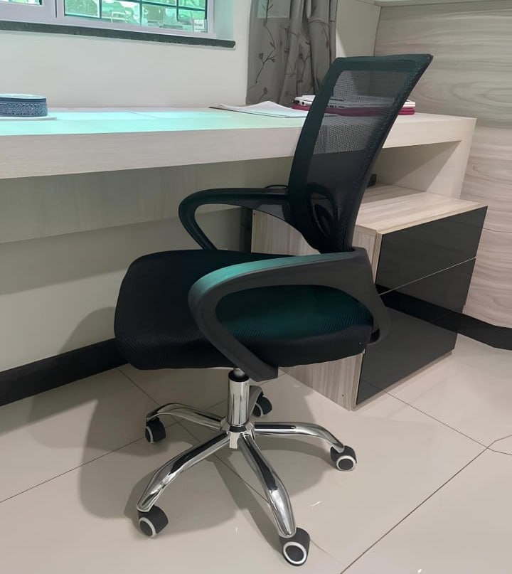 Cadeira Secretária Office Base Giratória