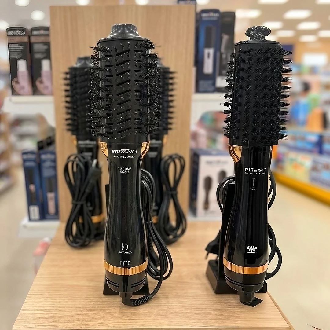 Escova Secadora Britânia BES24P Compact 1300W - Bivolt
