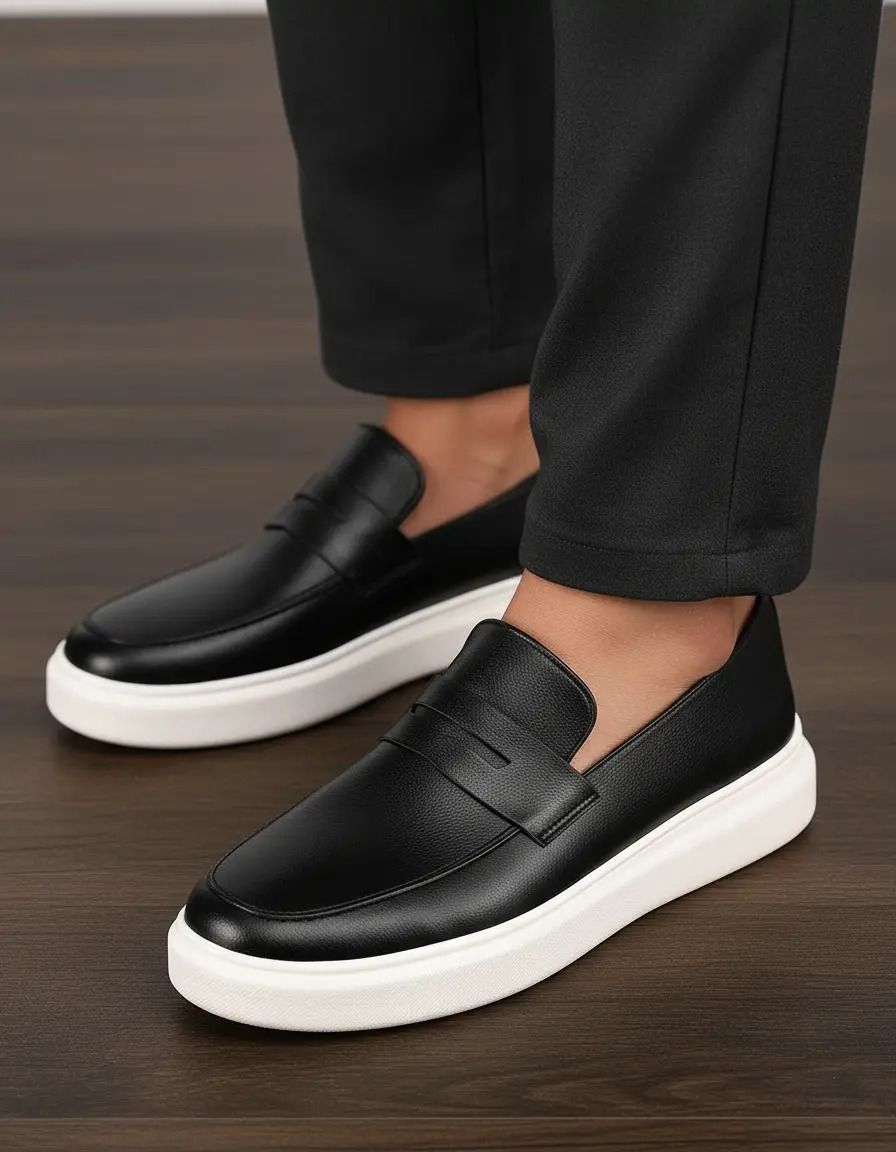 Sapato Masculino Mocassim Loafer Couro Casual Comfort Luxo (37 ao 46)
