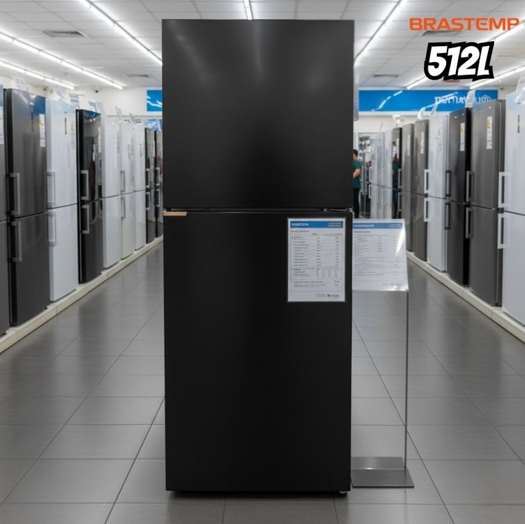 Geladeira Inteligente B= Smart BRM62AE Brastemp Frost Free Duplex 51 110v/220v