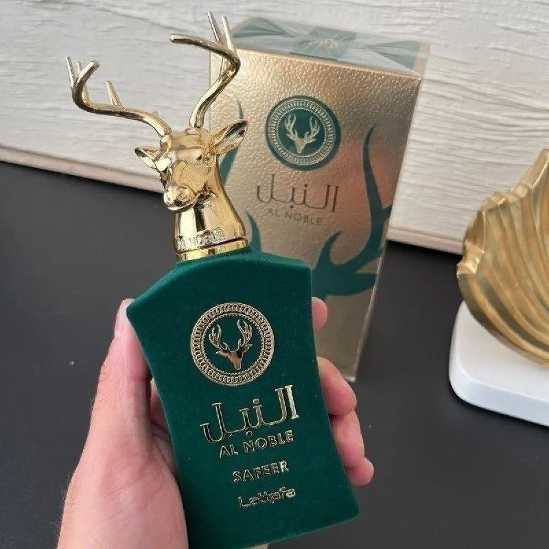 Perfume Arabe Lattafa Al Noble Safeer Unissex Original Eau de Parfum 100ml