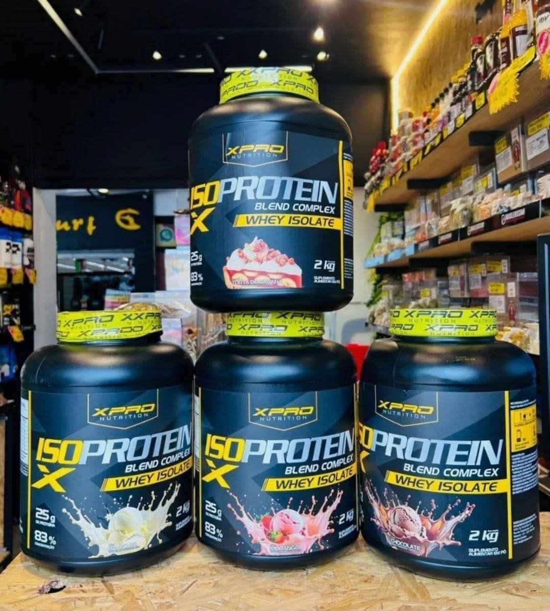 🥤 Whey Protein Iso Blend Complex XPRO Nutrition 2kg Morango