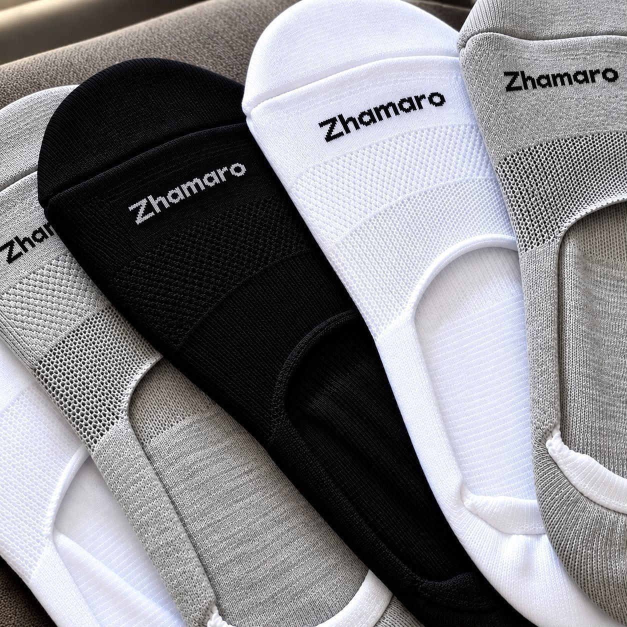 Kit com 10 Pares Meias Zhamaro Sapatilha Invisível