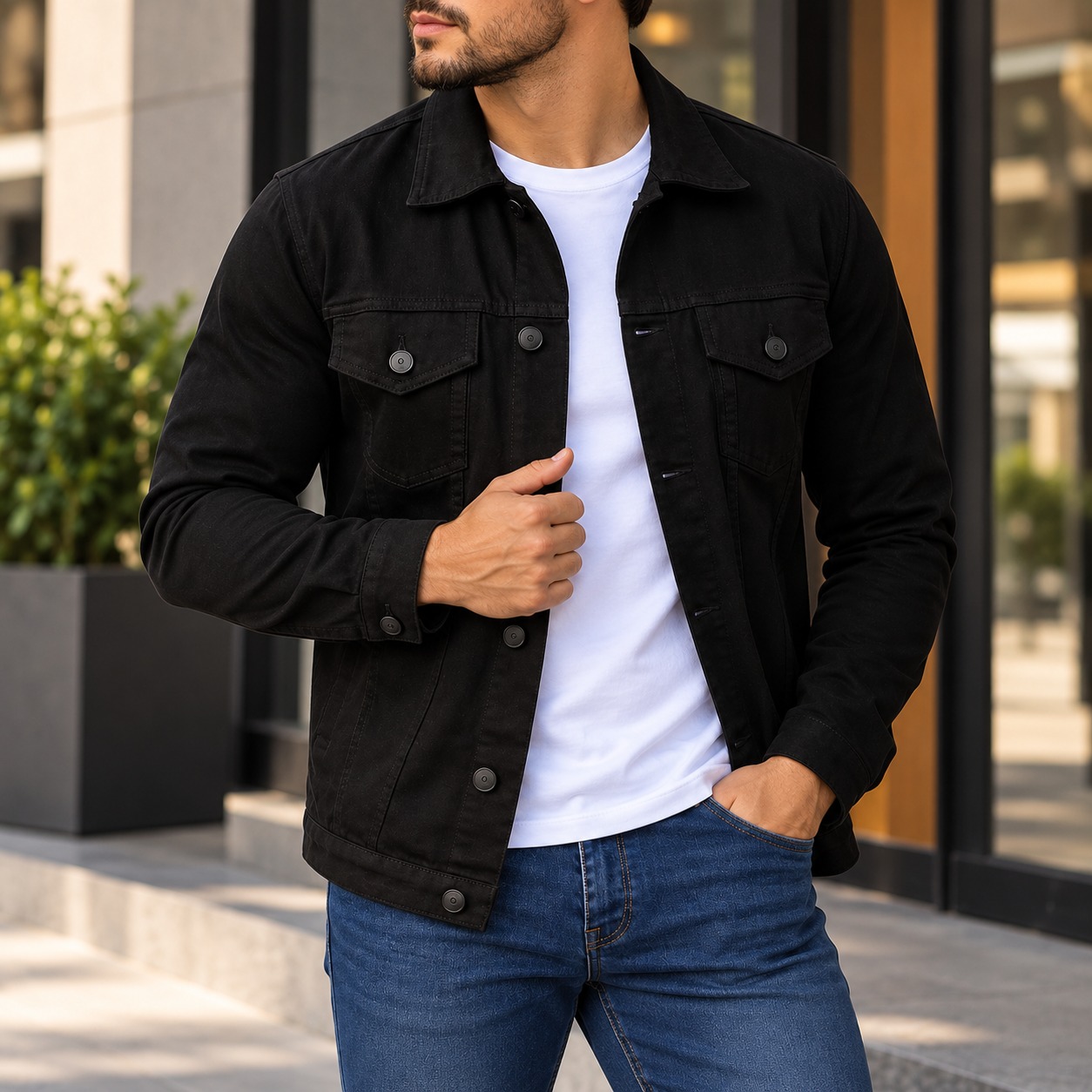 Jaqueta Jeans