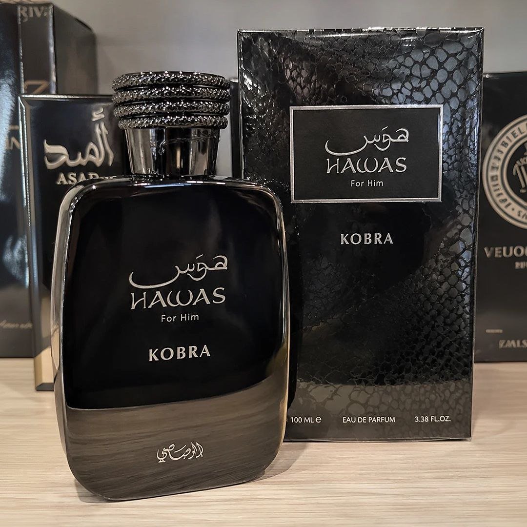 Perfume Hawas Kobra Rasasi Masculino Edp 100ml