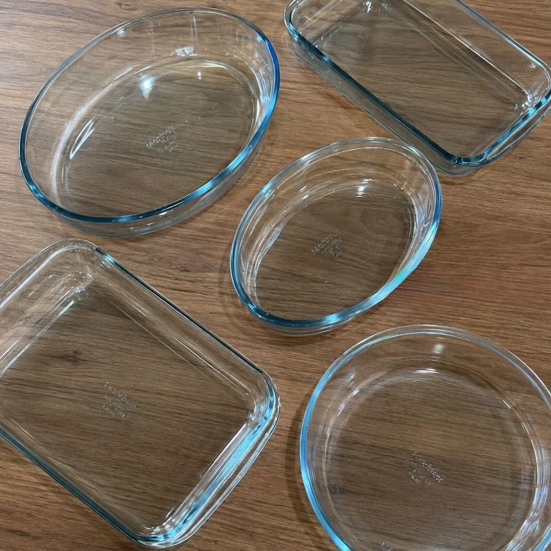Conjunto Assadeiras 5 Peças Sem Tampa De Vidro Marinex