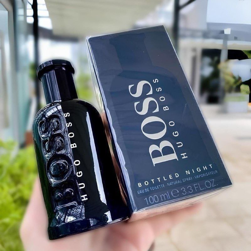 Perfume Hugo Boss Bottled Night Masculino Eau De Toilette 100Ml