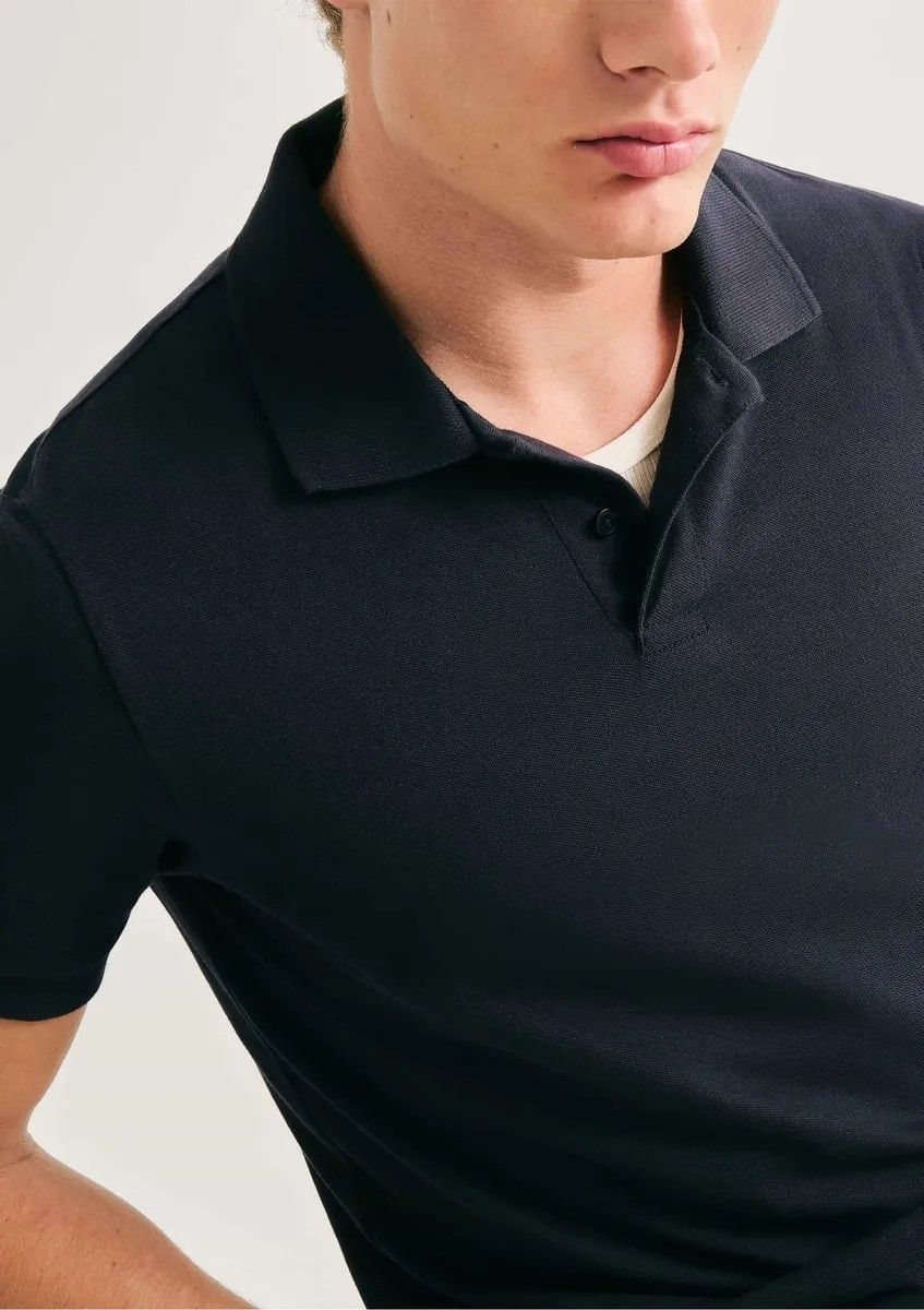Camisa Polo Masculina Algodão Pima Modelagem Regular Hering (P ao XGG)
