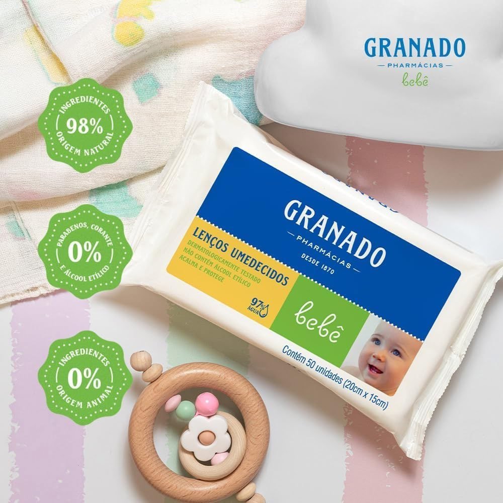 Granado Lenços Umedecidos Bebê, Tradicional