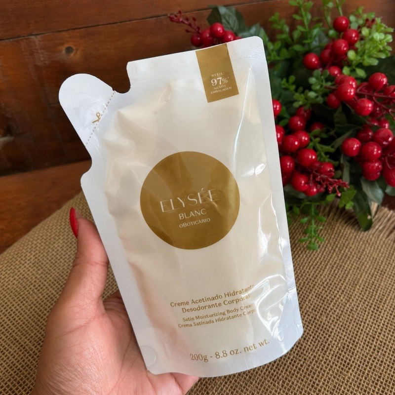 O Boticário Elysee Blanc Refil Creme Desodorante 200g