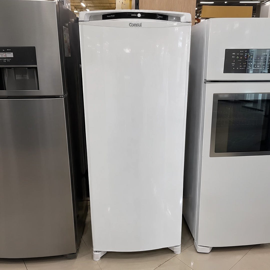 Geladeira Consul Frost Free 297 Litros Branca - CRB36MB 127V