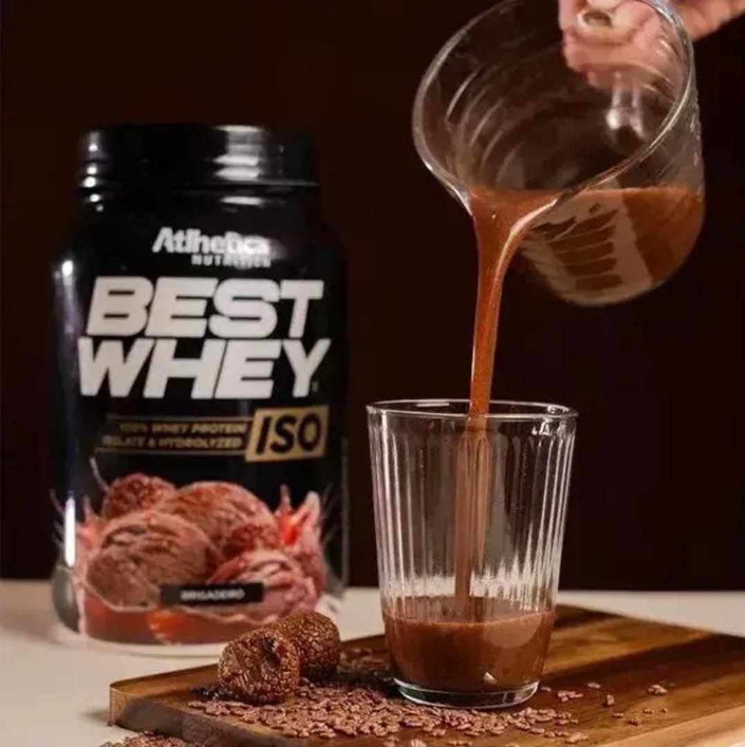 Best Whey Iso Protein 900g - Atlhetica Nutrition Brigadeiro