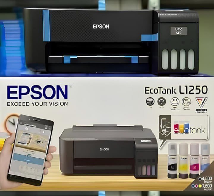 Impressora Epson EcoTank L1250 - Tanque de Tinta Colorida