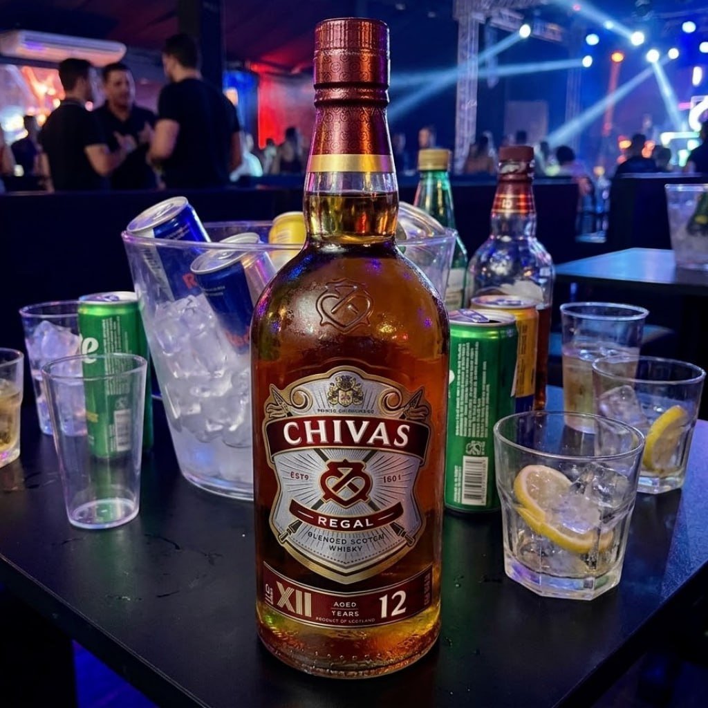 Whisky Chivas Regal 12 anos Blended Escocês - 1 litro