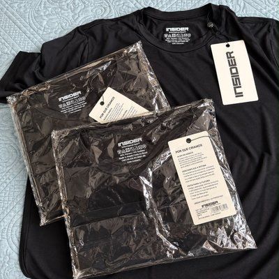 Kit 3 Camisetas Light T-shirt Insider (PP ao G)