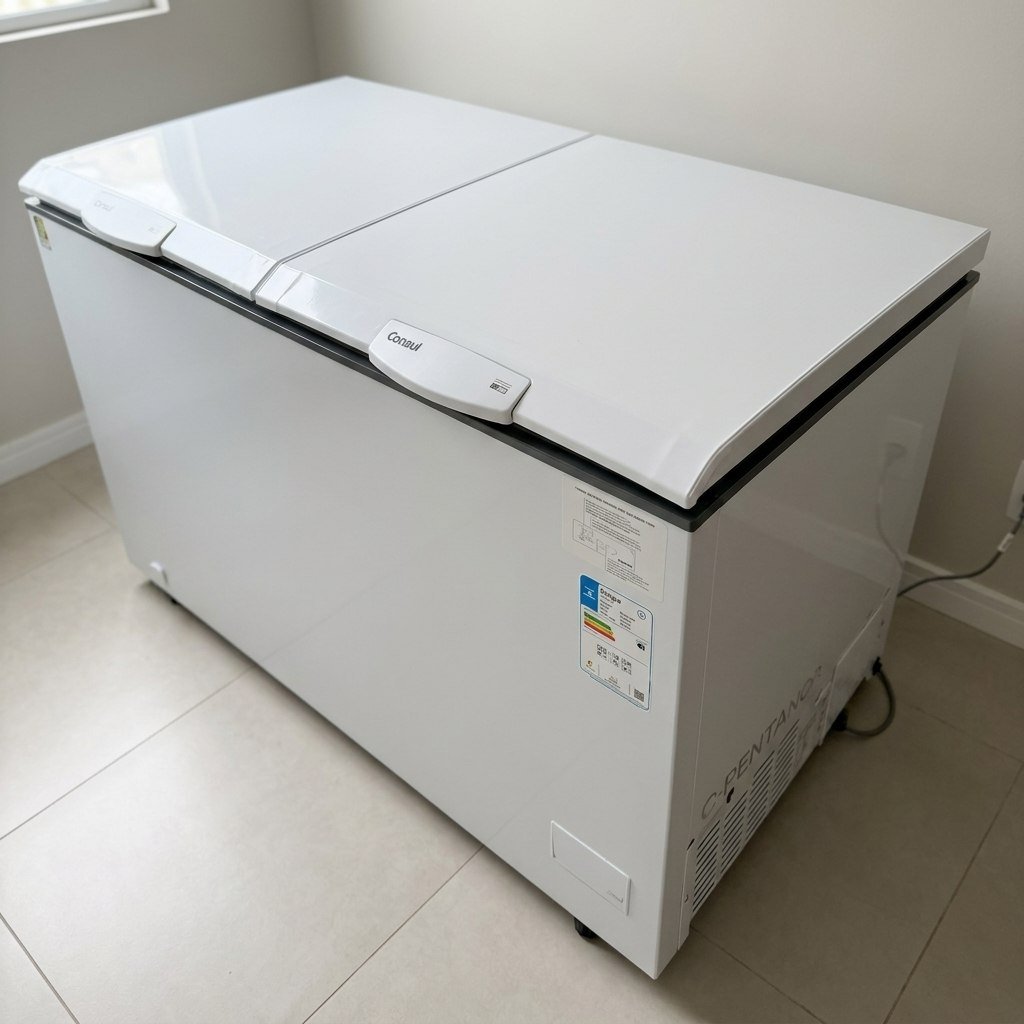 Freezer Horizontal Consul 2 Portas 528 Litros Branco - CHB53MB