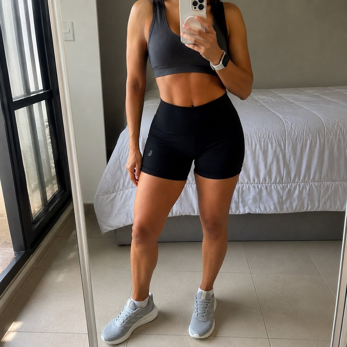 Short Lupo Attack Para Esporte Fitness Compressão Original
