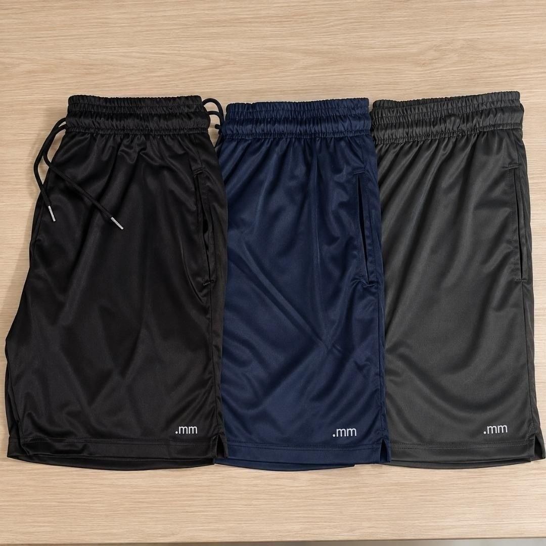 Kit com 3 Shorts Esportivo (P ao GG)