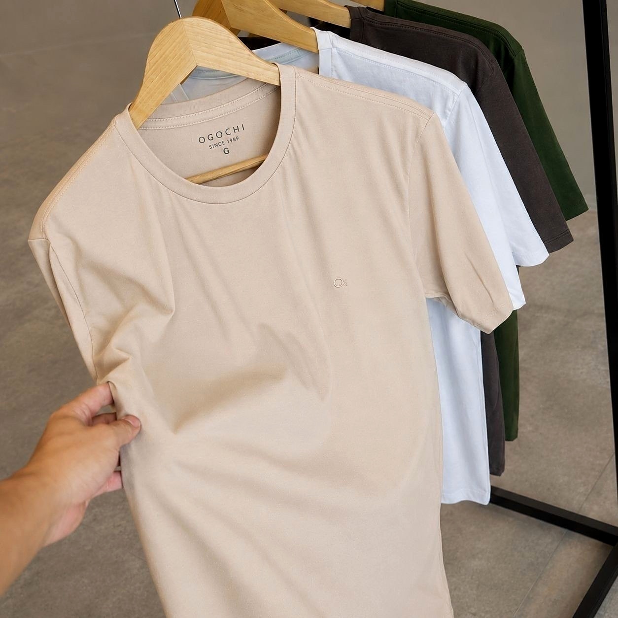 👕 Camiseta Ogochi Básica Algodão