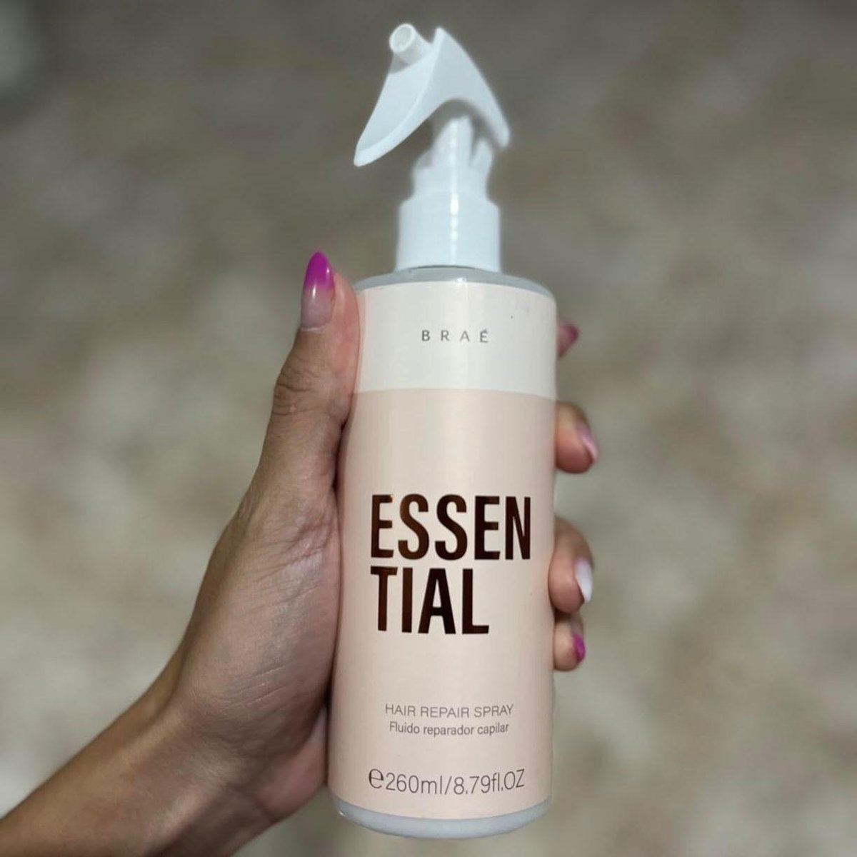 Spray Fluido Reparador Essential Braé Hair Repair 260ml