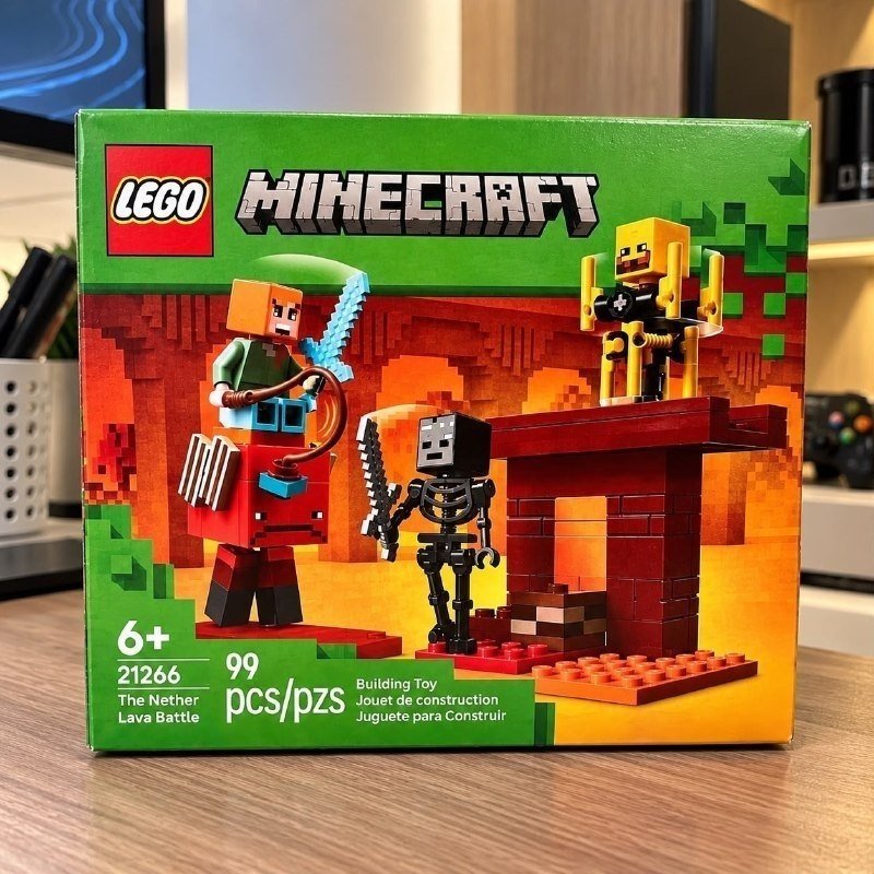 LEGO Minecraft A Batalha de Lava no Nether 21266