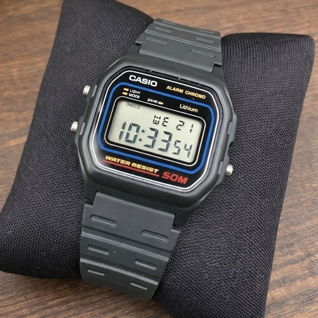 Relógio Casio Masculino W-59-1vq Preto