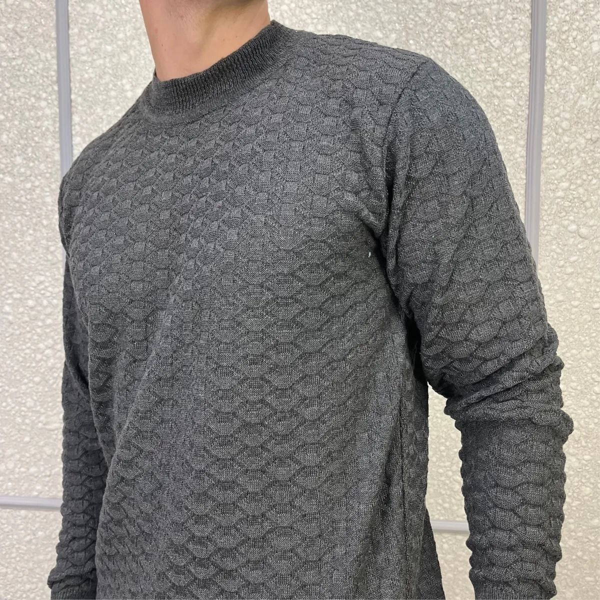 Suéter Masculino Blusa De Frio Tricô Lã Social Casual Liso (P ao GG)