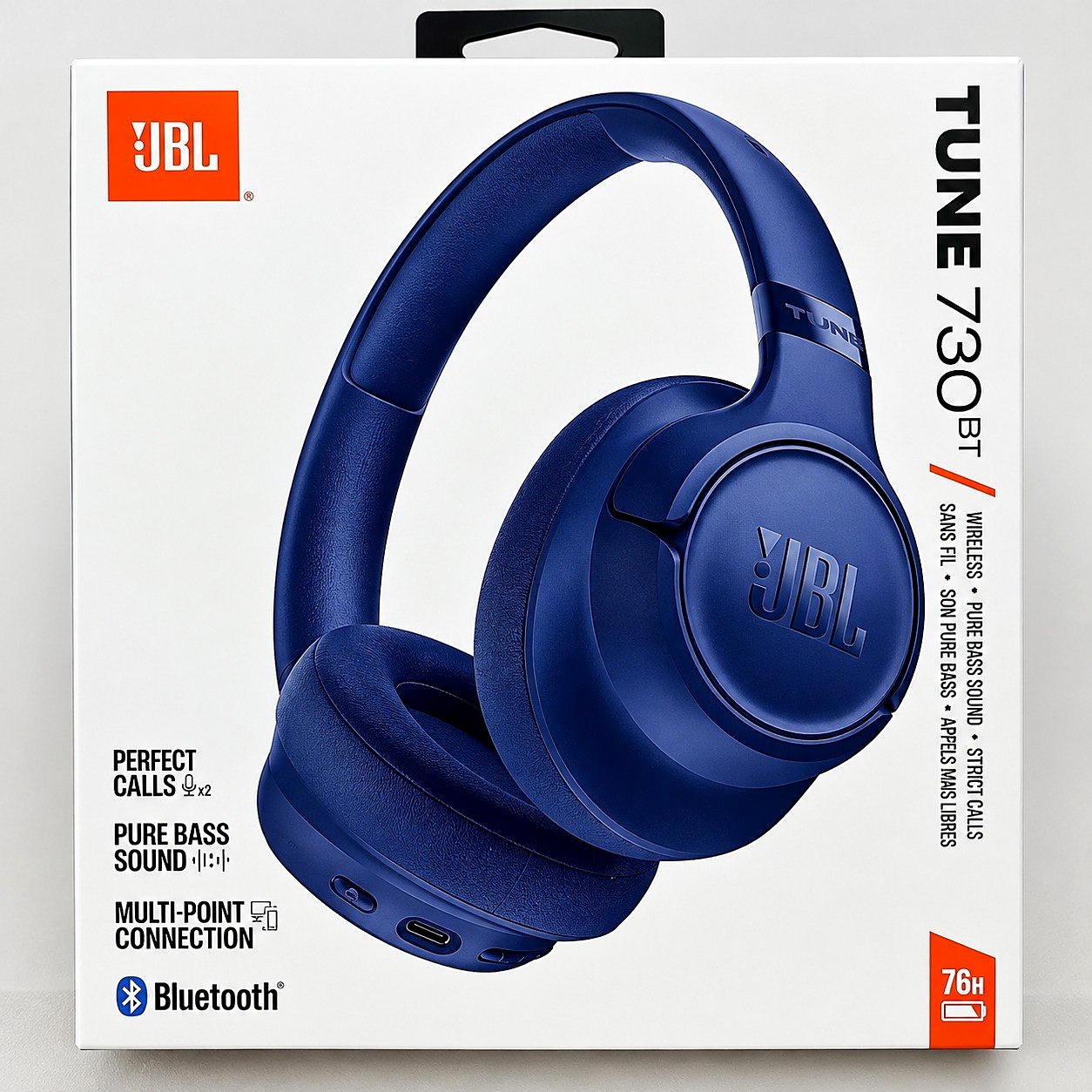 🎧 JBL Fone de Ouvido Bluetooth Tune 730BT