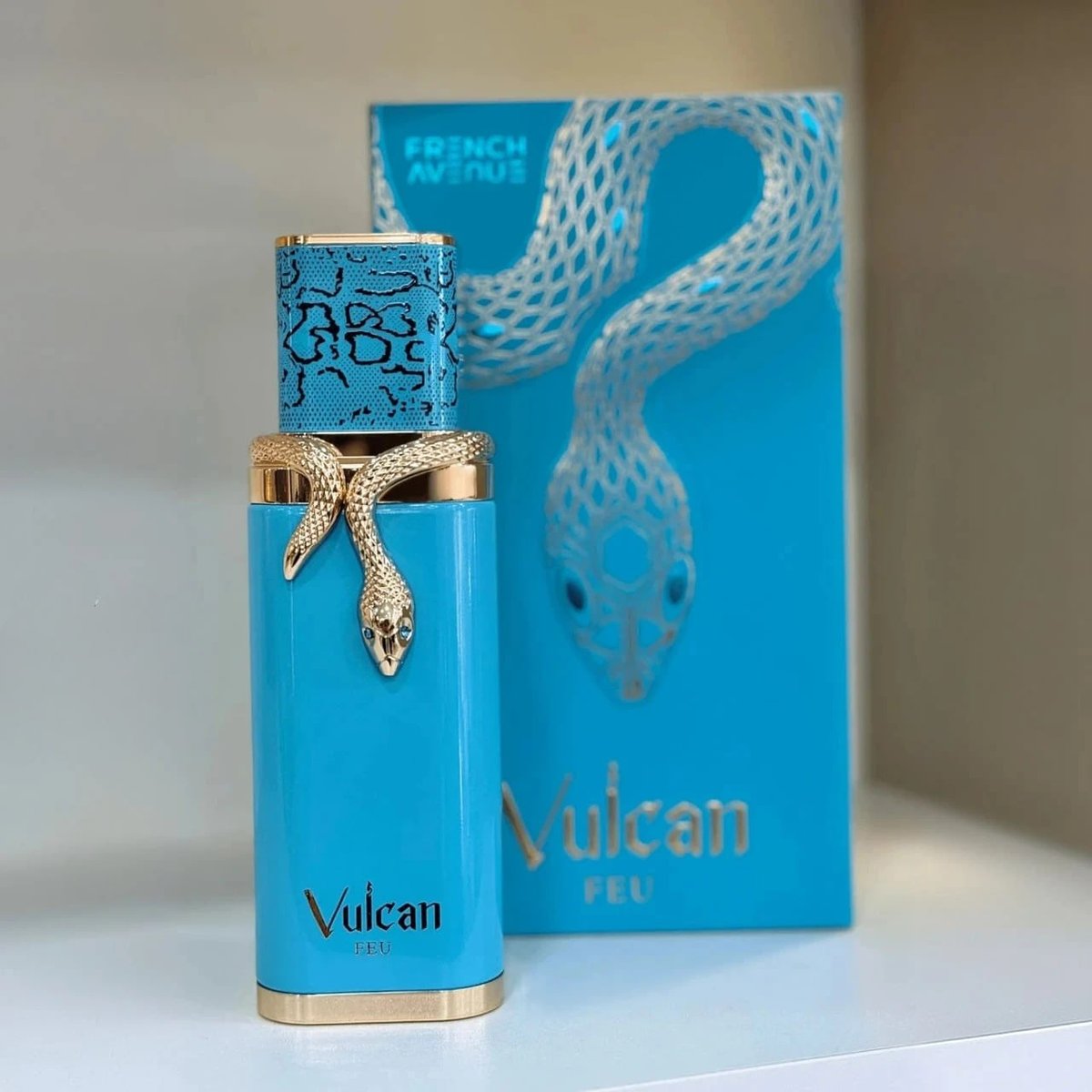 Perfume Arabe Vulcan Feu Citrico Frutado Edp 100ml
