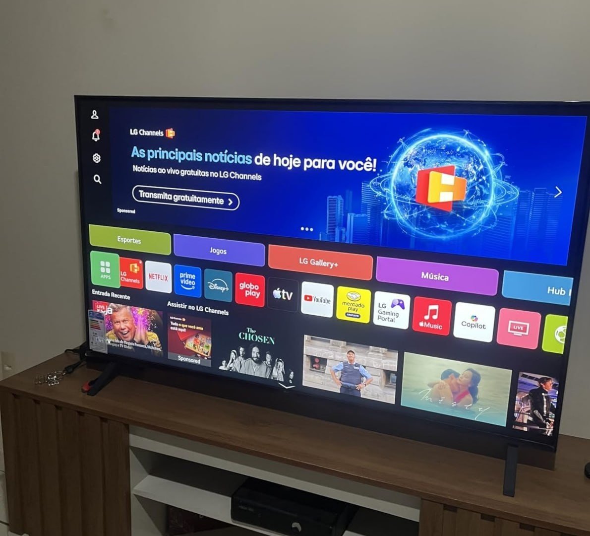 📺 Smart TV LG 55" LED 4K UHD