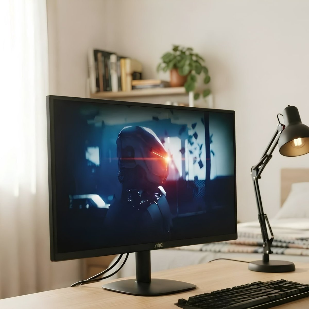 Monitor AOC 22" 120Hz 1ms Gaming HDMI 22B35HM23 Preto