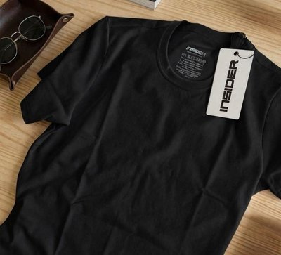 Camiseta Core Insider 3 cores, tamanho PP/P/M/GG/XGG