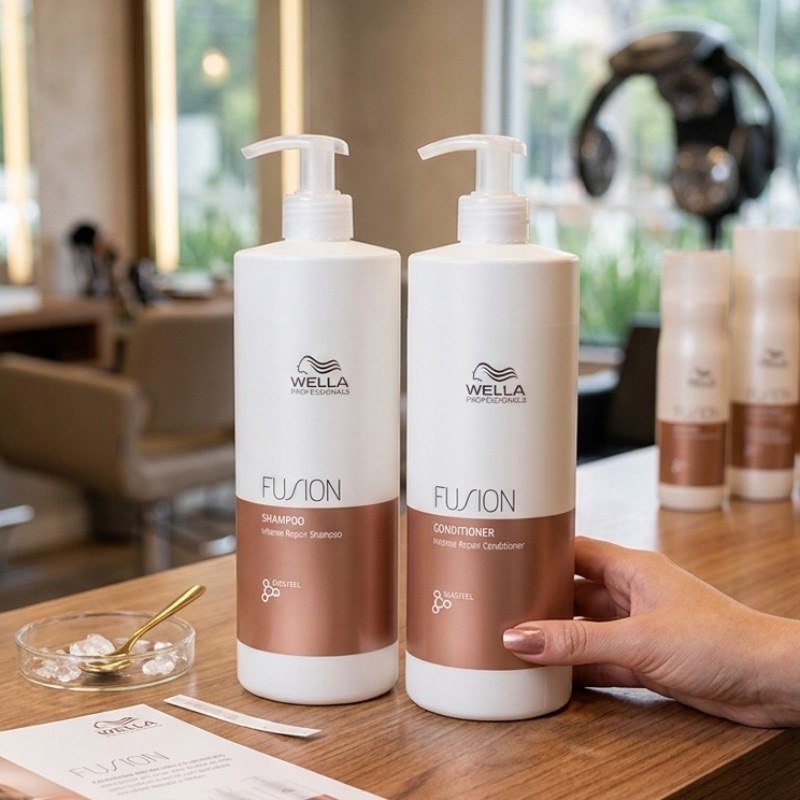 Kit Wella Professionals Fusion Shampoo Condicionador