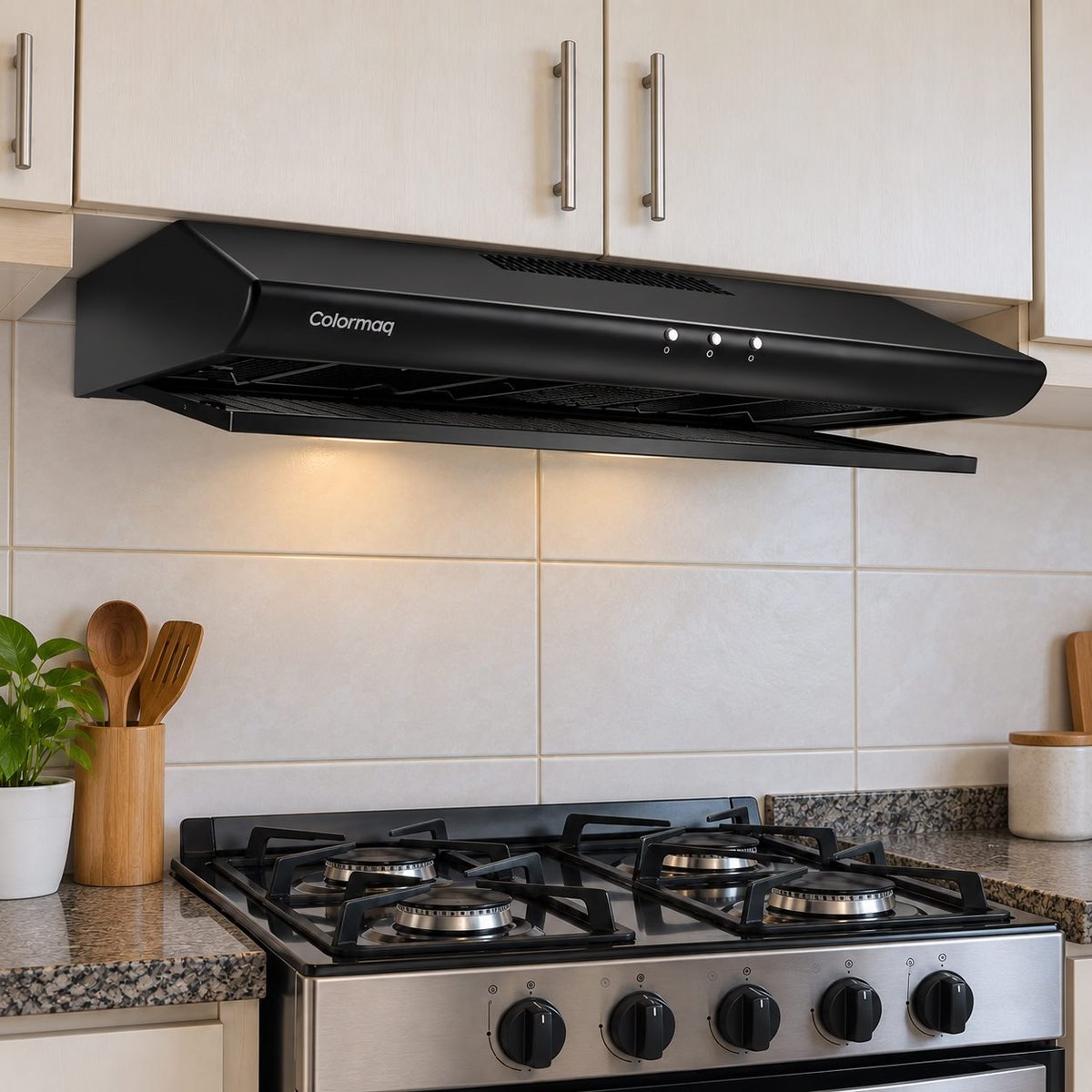 Depurador de Ar Colormaq Cook 80cm Bivolt