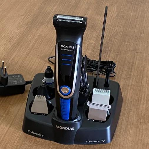 Aparador De Pelos Super Groom 10 Mondial 6W Bivolt