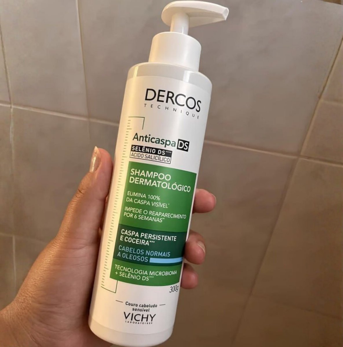 Vichy, Dercos Shampoo Anticaspa para Cabelos Normais a Oleosos