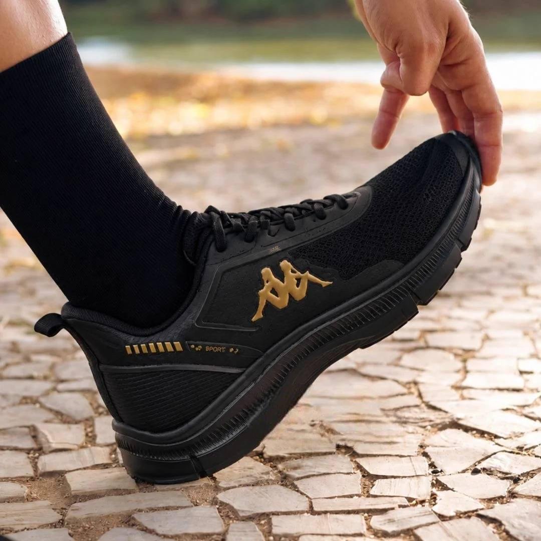 Tênis Kappa Run 200 Original Caminhada Academia