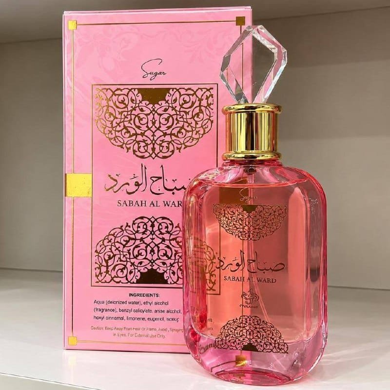 Perfume ÁRABE Sabah Al ward Sugar Original Feminino Eau de parfum