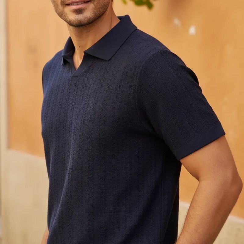 Camisa Gola Polo Tricot Masculina Texturizada Turim Opus (P ao XG)