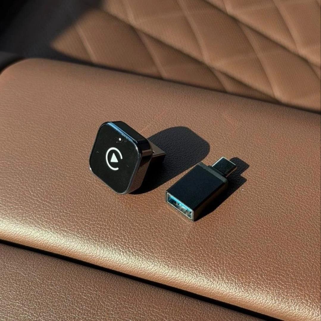 Adaptador CarPlay Sem Fio Android Auto 2 Em 1 USB Wireless Car Play Automático Liggi