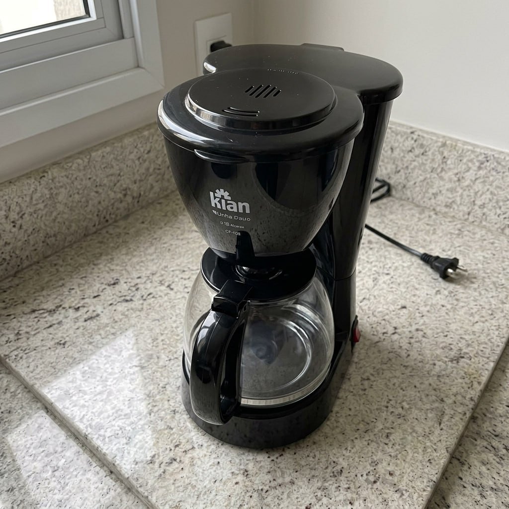 Cafeteira Elétrica Cf-102 Kian 18 Xícaras 650w Cor Preto 127v