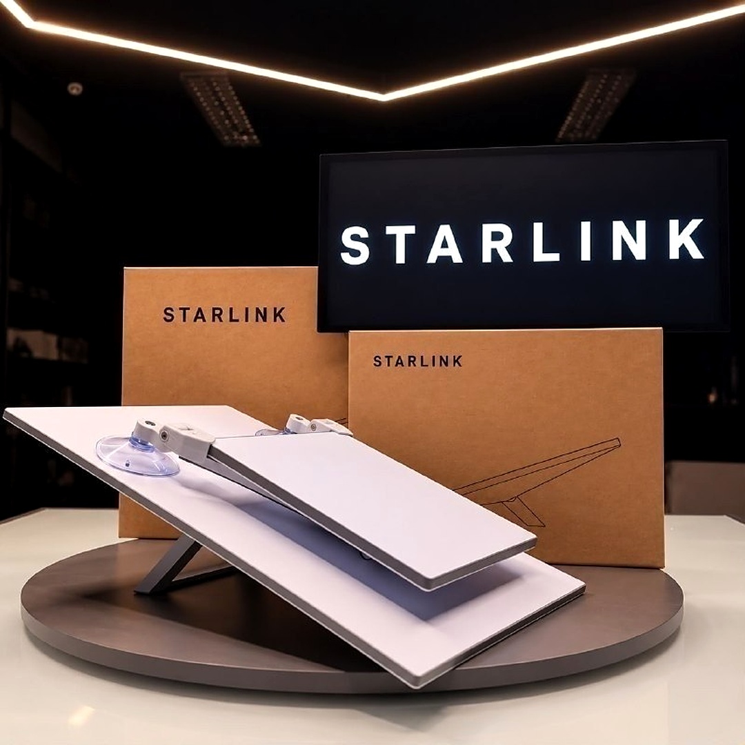 📡 Antena de Internet Via Satélite Starlink Mini