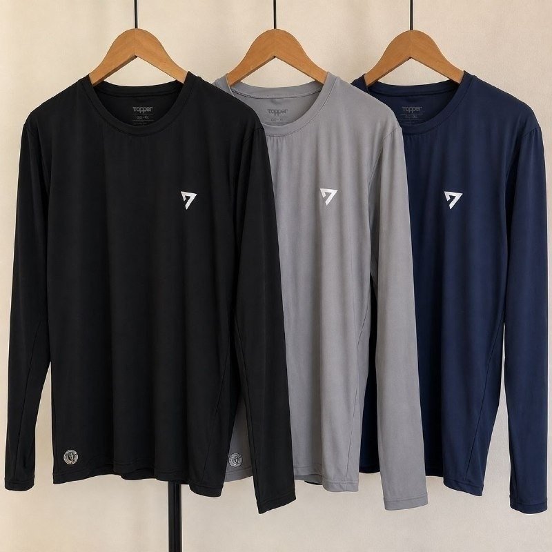Kit 3 Camisetas Térmicas Masculina Segunda Pele Camisa Uv50-