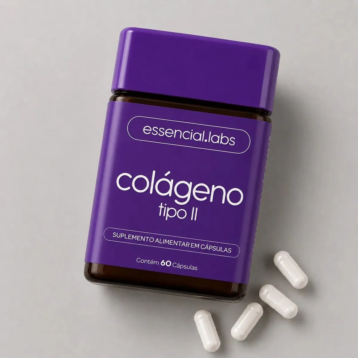 COLÁGENO TIPO 2 com 45mg - 60 Cápsulas